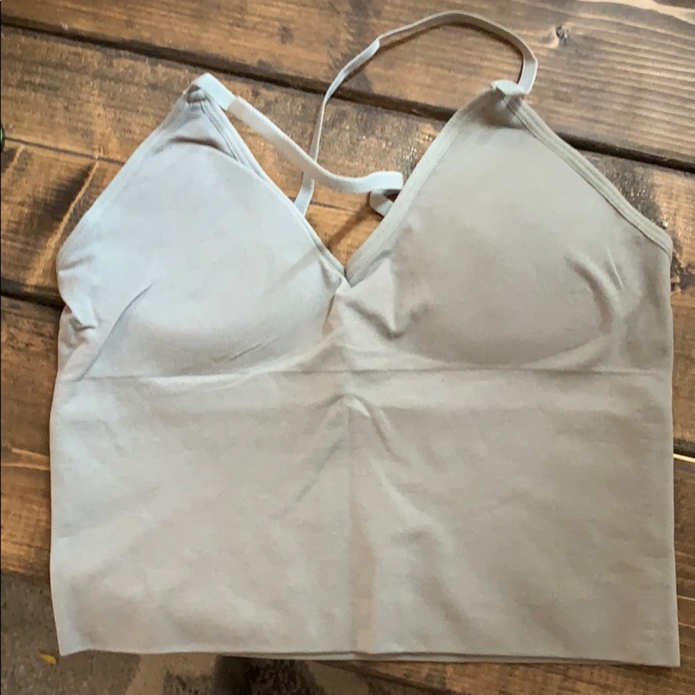 Naturyl bralette/crop top Niykee Heaton brand.